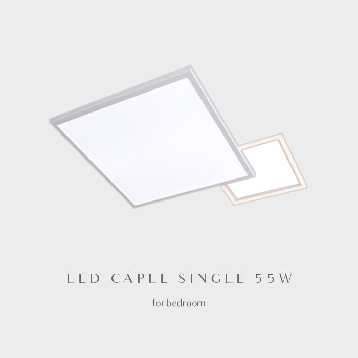 LED 케이플 싱글 방등 55W