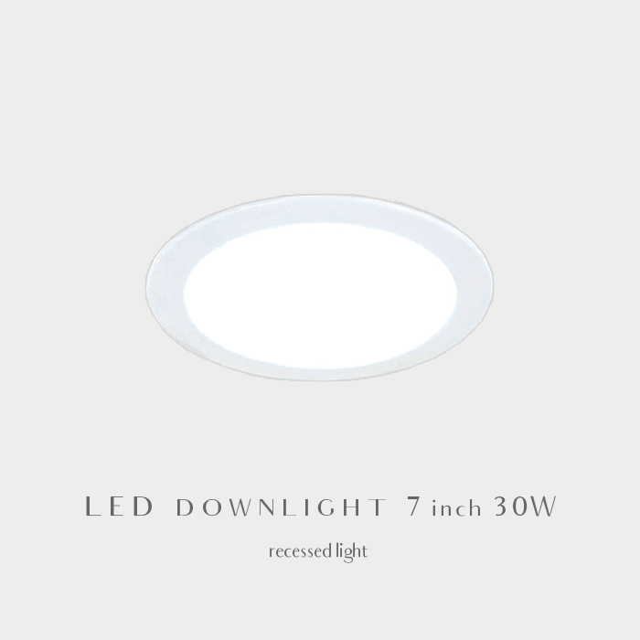 LED 7인치 다운라이트 30W(주광색/전구색)