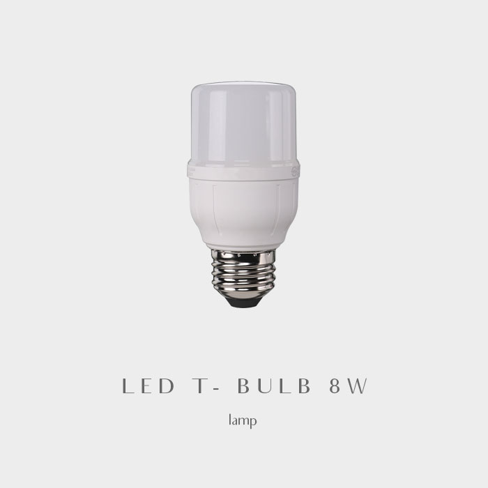 LED T-BULB 8W
