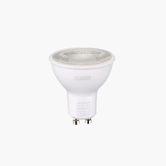 LED  MR16 GU10 5W 램프(디밍X)